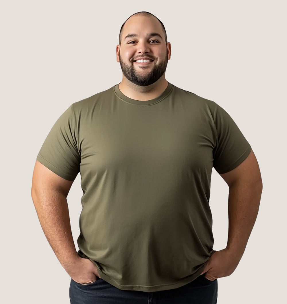 T-shirt Tech - Caqui