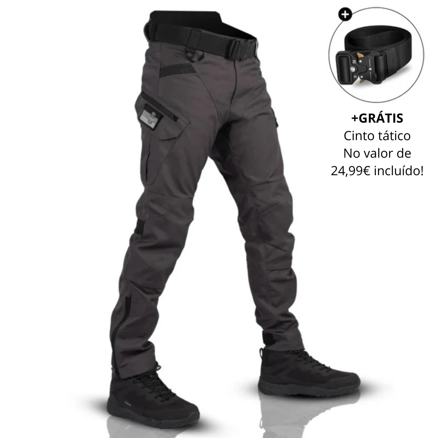 ApexCargo™ - Calça de trabalho ultra-resistente com 10 bolsos