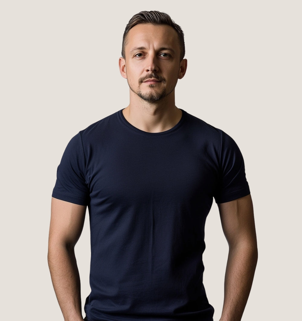 T-shirt Tech - Azul Marinho