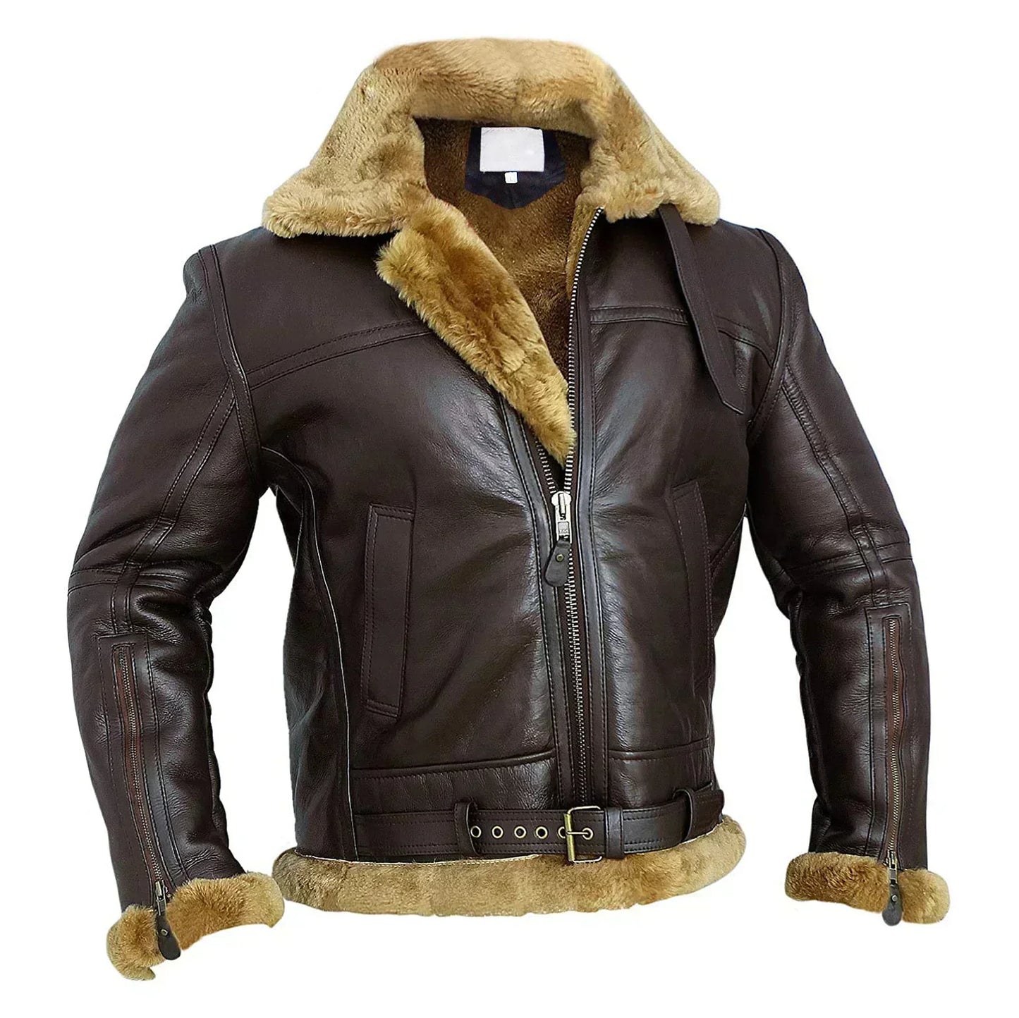 Apollo | Shearling Lederjacke