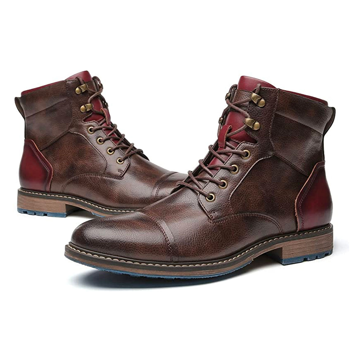 Aaron | Botas Oxford em couro premium feitas à mão