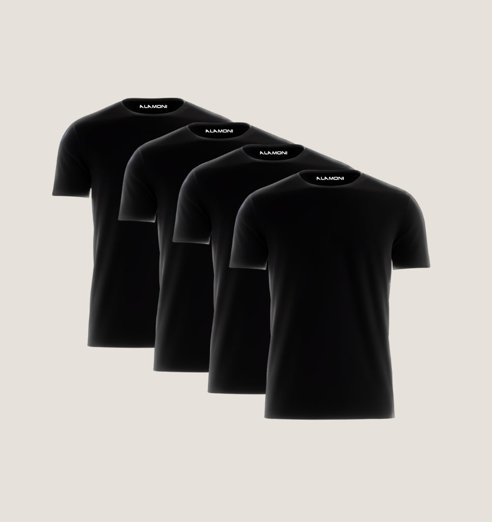 Pack de 4 | Preto