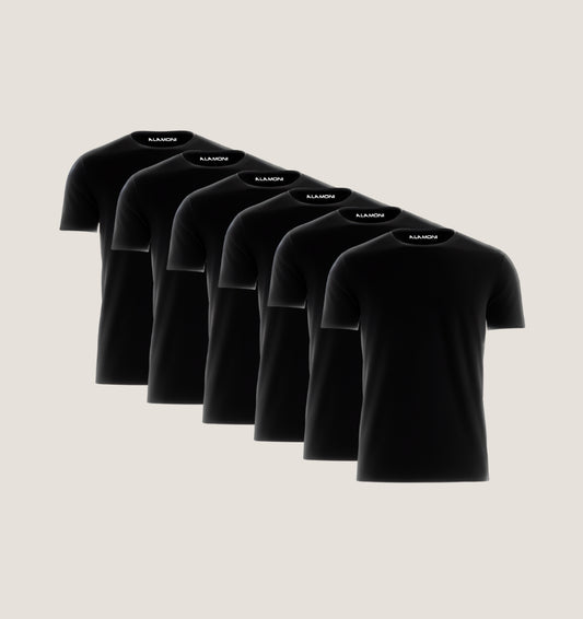Pack de 6 | Preto