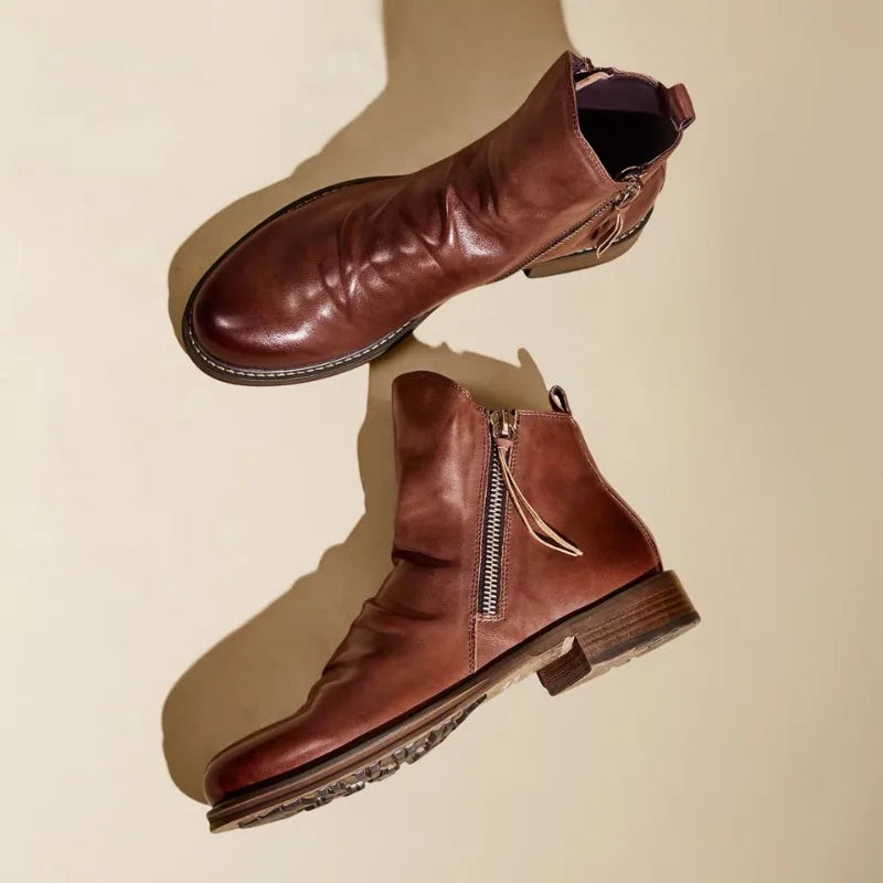 Owens | Botas Chelsea de couro