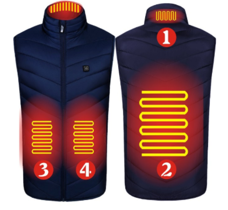 Ikone™ BodyWarmer – Colete aquecedor fino