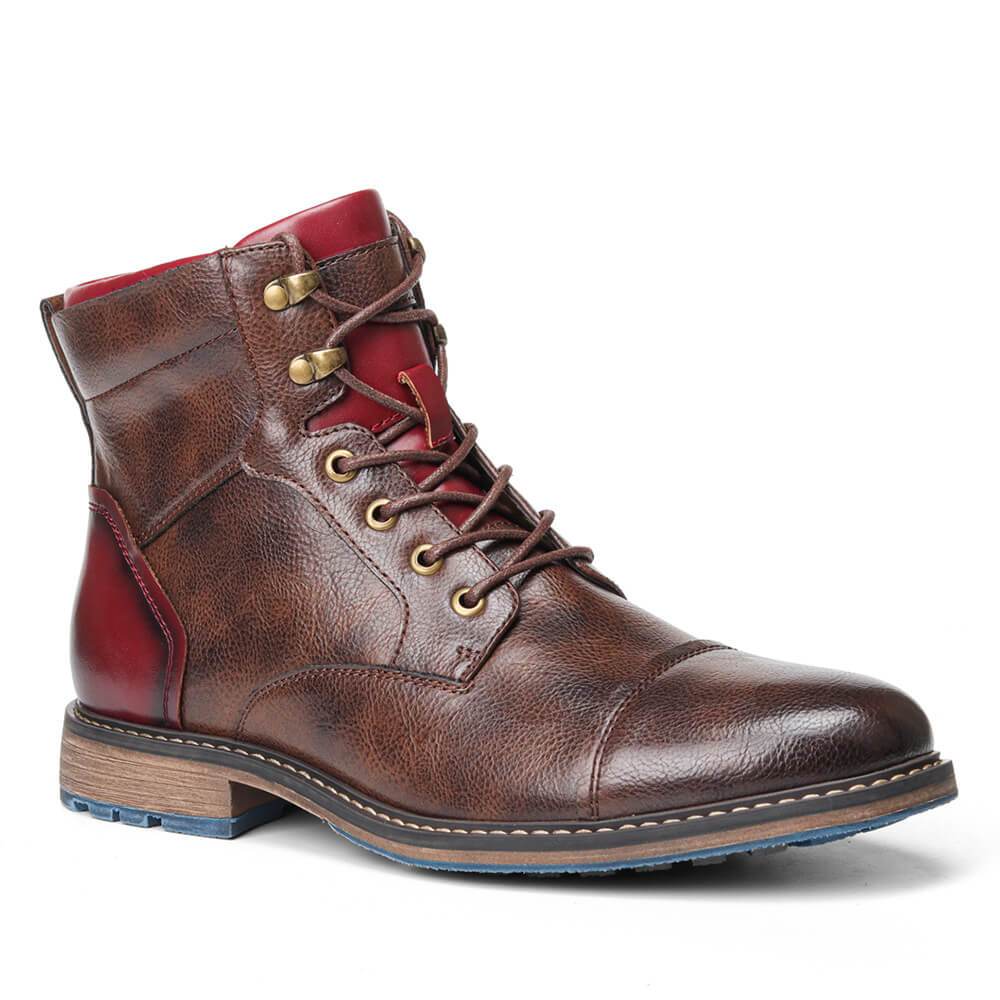 Aaron | Botas Oxford em couro premium feitas à mão